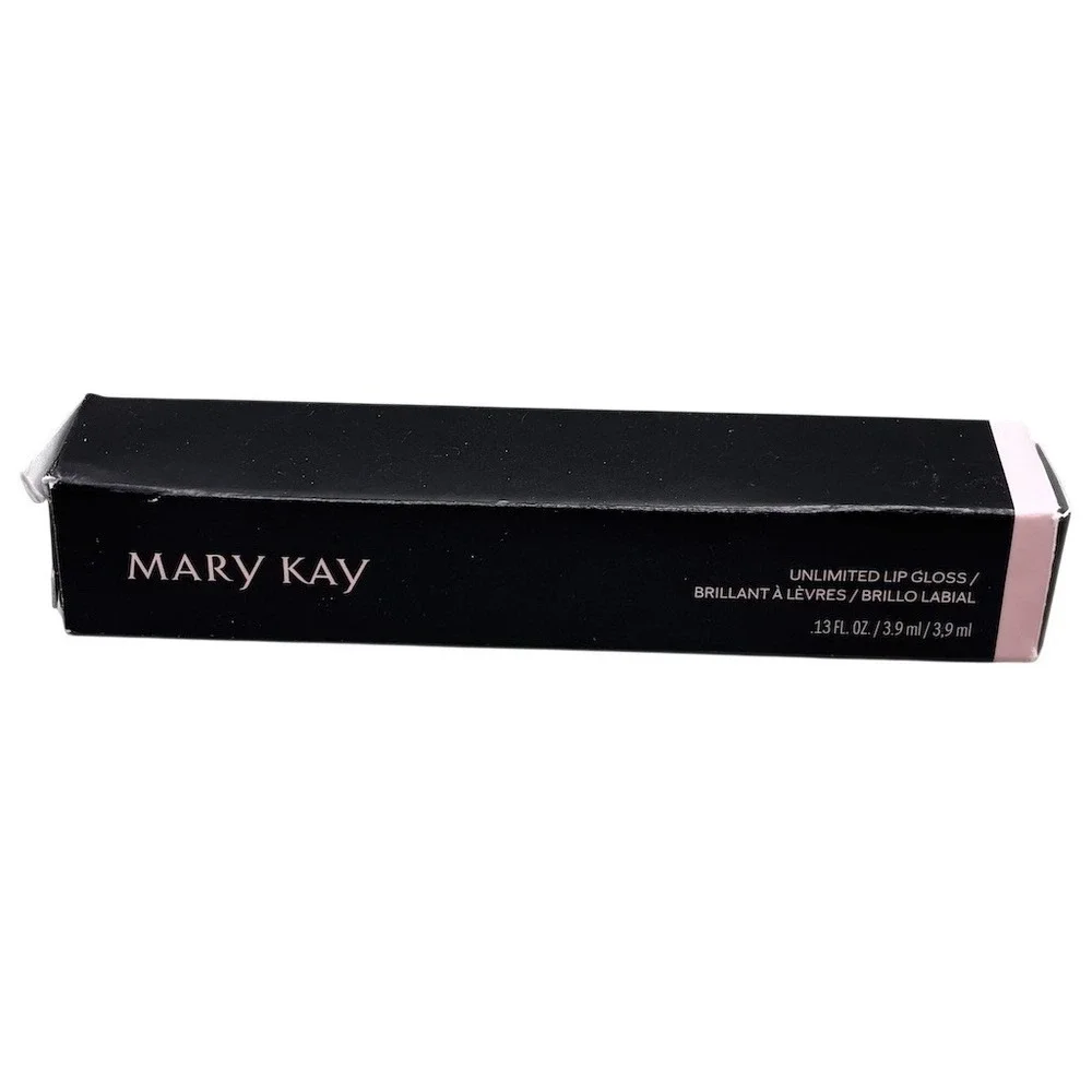 Mary Kay Unlimited Lip Gloss Nude Blush Nu Voilé Travel‎ Size Boxed 0.13